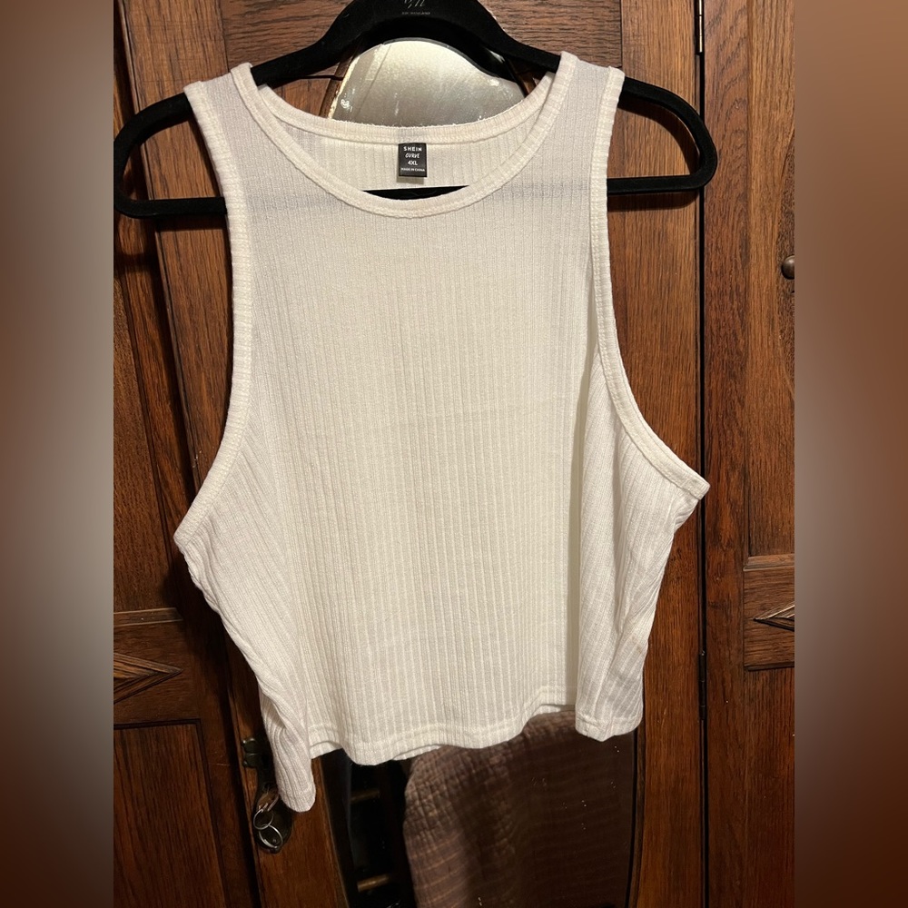 SHEIN essential crop top